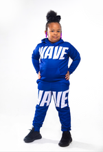 Load image into Gallery viewer, Kids BLU WAVE Hoodie