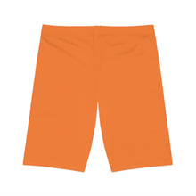 Load image into Gallery viewer, Orange Women's Bike Shorts