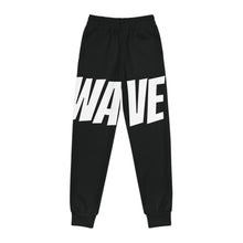 Load image into Gallery viewer, Kids BLK WAVE Joggers