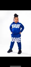 Load image into Gallery viewer, Kids BLU WAVE Hoodie