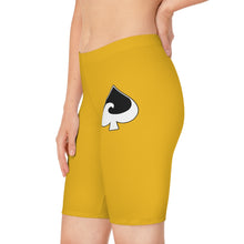 Load image into Gallery viewer, Yellow Bike Shorts