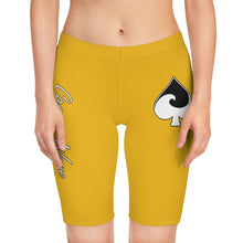 Load image into Gallery viewer, Yellow Bike Shorts