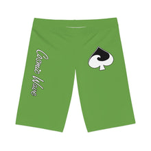 Load image into Gallery viewer, Galaxy Green Bike Shorts