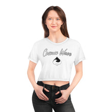 Load image into Gallery viewer, White Crop Tee