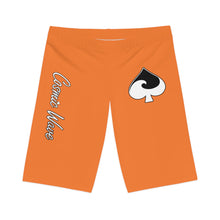 Load image into Gallery viewer, Orange Women&#39;s Bike Shorts
