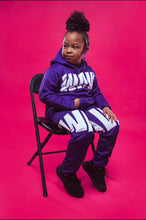 Load image into Gallery viewer, Kids PURPLE WAVE Hoodie
