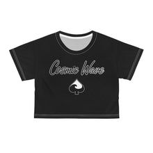 Load image into Gallery viewer, Black Crop Tee
