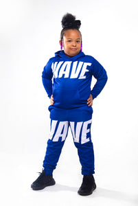 Kids BLU WAVE Hoodie