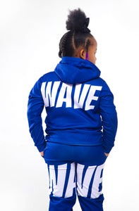 Kids BLU WAVE Hoodie