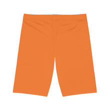 Load image into Gallery viewer, Orange Women&#39;s Bike Shorts
