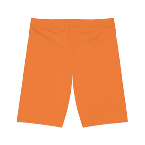 Orange Women's Bike Shorts