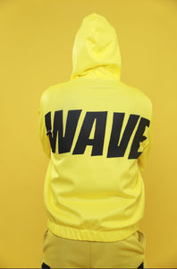 YLW WAVE Men's Full-Zip Hoodie