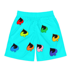 Flavors of the Spade shorts Aqua