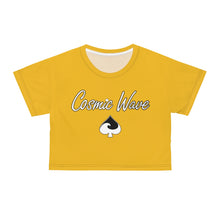 Load image into Gallery viewer, Yellow Crop Tee
