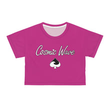 Load image into Gallery viewer, Magenta Crop Tee
