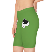 Load image into Gallery viewer, Galaxy Green Bike Shorts
