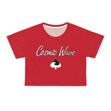 Load image into Gallery viewer, Red Crop Tee
