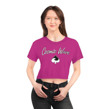 Load image into Gallery viewer, Magenta Crop Tee
