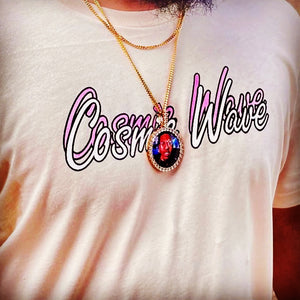 Cosmic Wave Cream tee